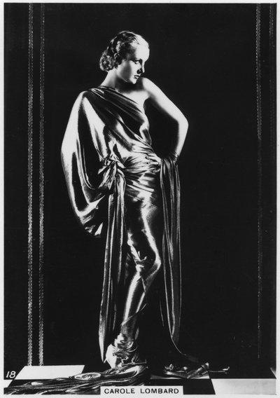 Carole Lombard, attrice cinematografica americana, c1938 da Unbekannt