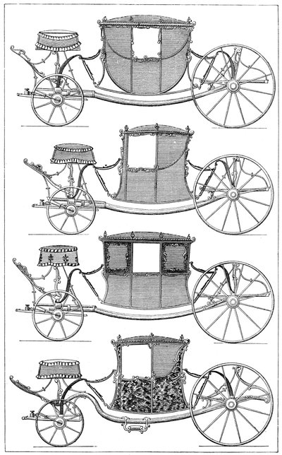 Carrozze, 1885 da Unbekannt