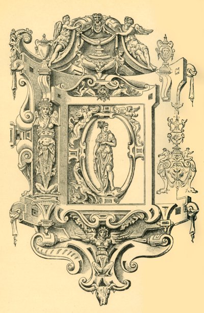 Cartouche, metà del XVI secolo, 1881 da Unbekannt
