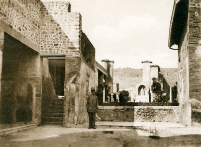 Casa di Marco Lucrezio Fronto, Pompei, Italia, c1900 da Unbekannt
