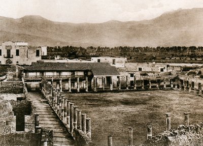 Caserma dei gladiatori, Pompei, Italia, c1900s da Unbekannt