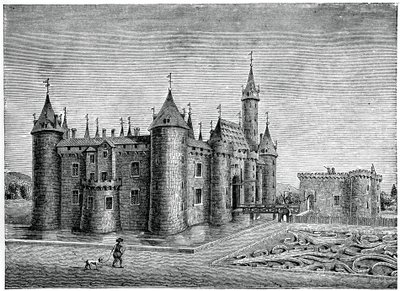 Castello di Marcoussis, vicino a Rambouillet, XVII secolo, 1870 da Unbekannt