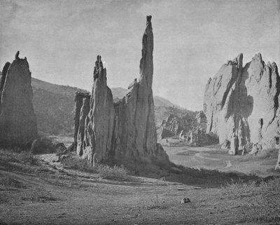 Guglie della Cattedrale, Giardino degli Dei, Colorado, USA, c1900 da Unbekannt