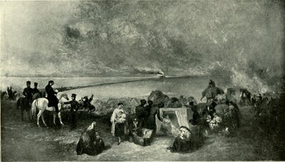 Cawnpore - Il passaggio del Gange con i rifugiati da Lucknow...novembre 1857, 1901 da Unbekannt