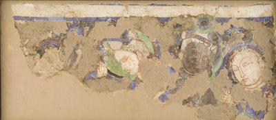 Figure celestiali, dalla Grotta 224, IV-VI secolo da Unbekannt