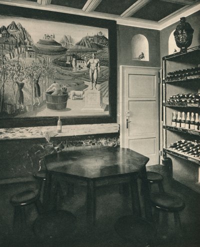 Cantina nella casa di Sig. Borletti, c1927 da Unbekannt