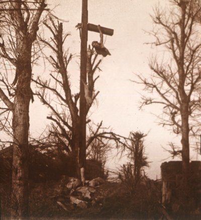 Cimitero ad Arras, Francia settentrionale, c1914-c1918 da Unbekannt