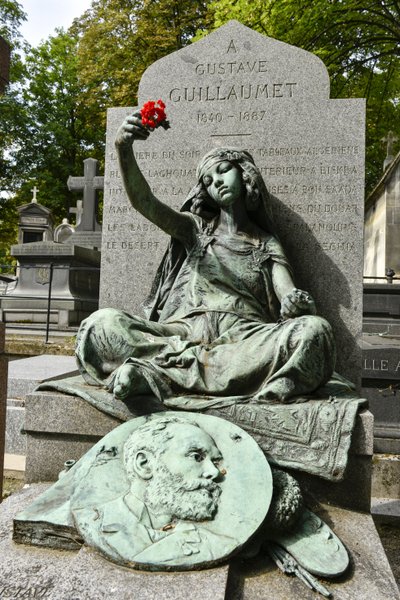 Cimitero di Montmartre/Tomba di Gustave Guillaumet/Viale Rachel/PARIGI XVIII/Seine/Ile de France/Francia da Unbekannt