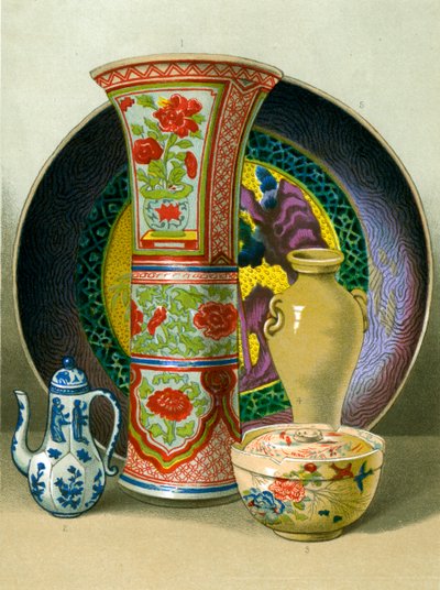 Arte ceramica, porcellana cinese e giapponese da Unbekannt