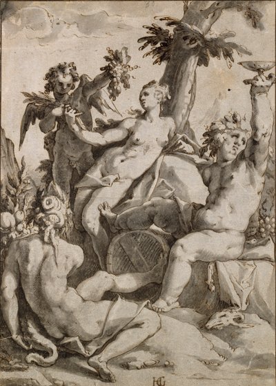 Cerere, Venere e Bacco, XVI-XVII secolo da Unbekannt