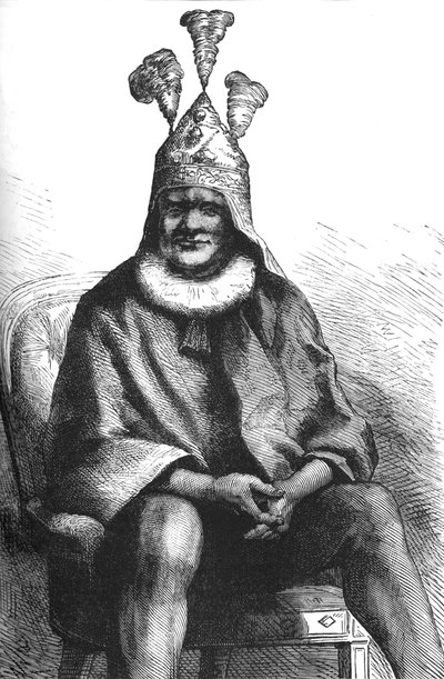 Cetewayo, re degli Zulu, c1880 da Unbekannt