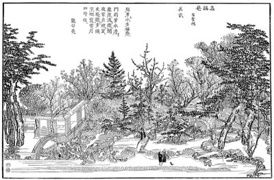 Cha-na-yu, Giardino a Kioto, 1886 da Unbekannt