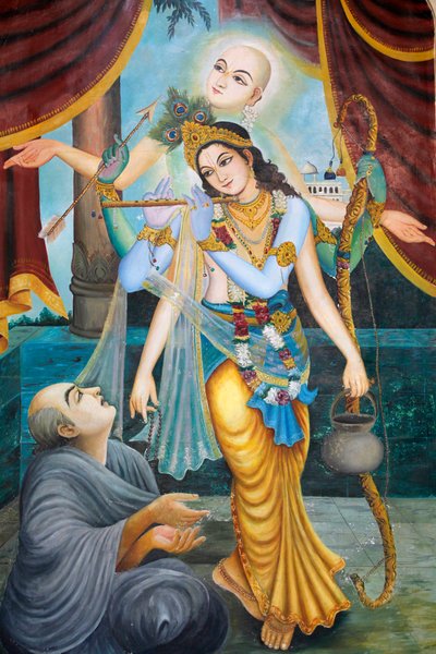 Chaityana Mahaprahbu, un santo e riformatore sociale Vaishnava del XV secolo, Vrindavan, India da Unbekannt