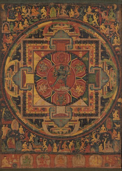 Mandala di Chakrasamvara da Unbekannt