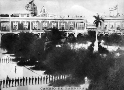 Cambio di bandiera, 1902, anni 1920 da Unbekannt