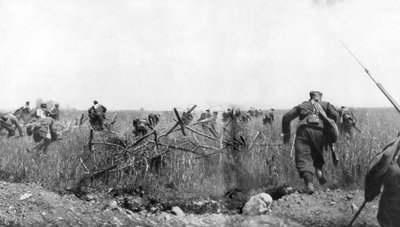 Carica di un reggimento di zuavi francesi sull