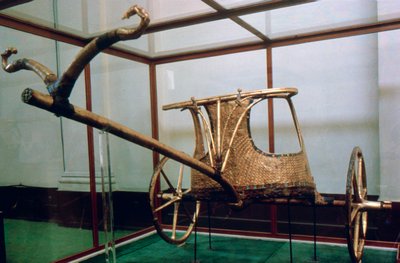 Carro dalla tomba di Tutankhamon, XIV secolo a.C. da Unbekannt