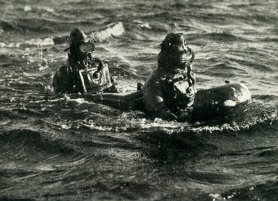 Siluro umano, Seconda Guerra Mondiale, 1945 da Unbekannt