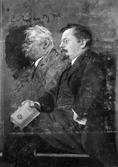 Charles-Lucien Leandre, pittore, illustratore e scultore francese, 1915 da Unbekannt