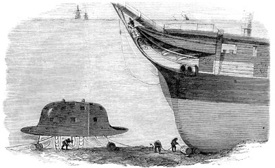 Progetto proposto da Charles Babbage per una campana da immersione, 1855 da Unbekannt