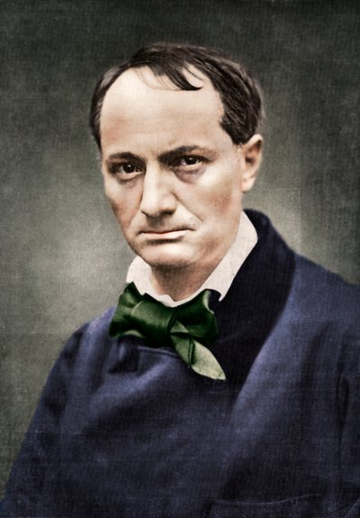 Charles Baudelaire, influente poeta, critico e traduttore francese da Unbekannt
