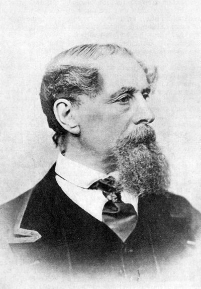 Charles Dickens, autore inglese, c1850-1870 da Unbekannt