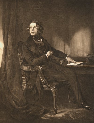Charles Dickens, romanziere e giornalista inglese da Unbekannt