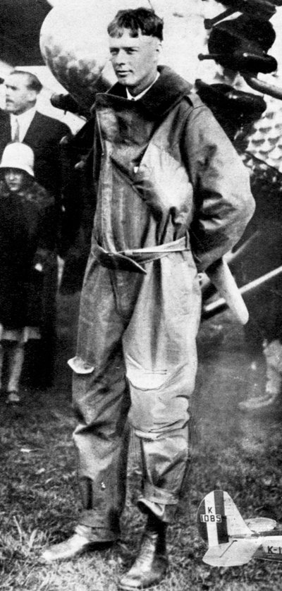 Charles Lindbergh, aviatore da record, 1927 da Unbekannt