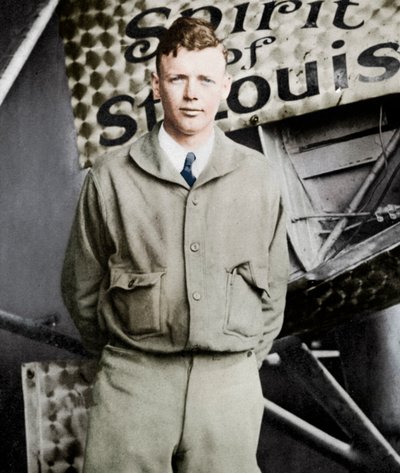 Charles Lindburgh, aviatore da record da Unbekannt