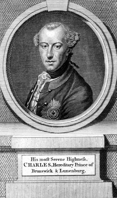Carlo Guglielmo Ferdinando, Duca di Brunswick, 1735-1806 da Unbekannt