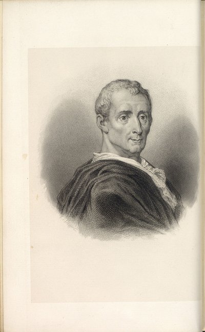 Charles de Secondat, Barone di Montesquieu 1689-1755 da Unbekannt