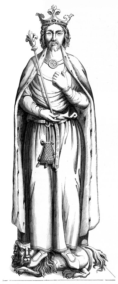 Carlo il Semplice 879-929, XVI secolo, 1849 da Unbekannt