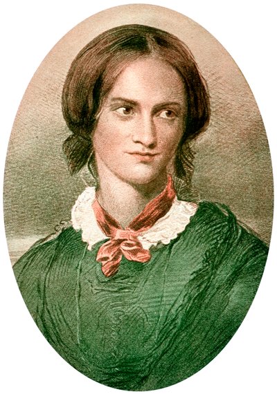 Charlotte Bronte 1816-1855, romanziera inglese, 1908-1909 da Unbekannt