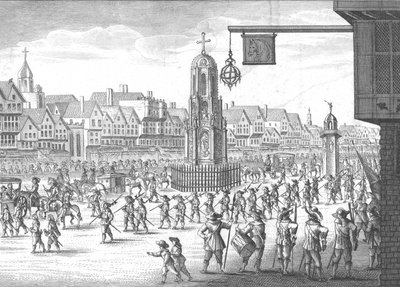 Cheapside, Croce e Condotto da Unbekannt