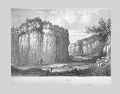 Chee Tor vicino a Buxton, c1840 da Unbekannt