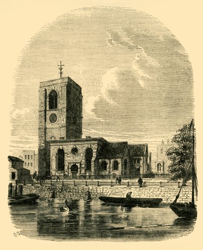 Chiesa di Chelsea, 1860, c1876 da Unbekannt