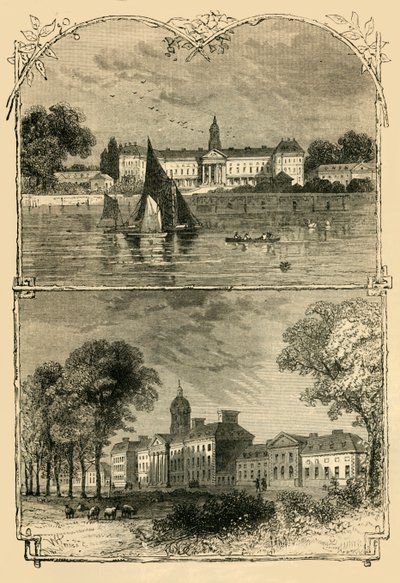 Ospedale di Chelsea, c1876 da Unbekannt