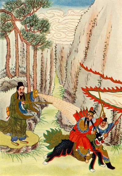 Chiang Tzu-Ya sconfigge Wen Chung da Unbekannt