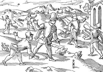 Giochi dei Bambini nel XVI secolo da Unbekannt