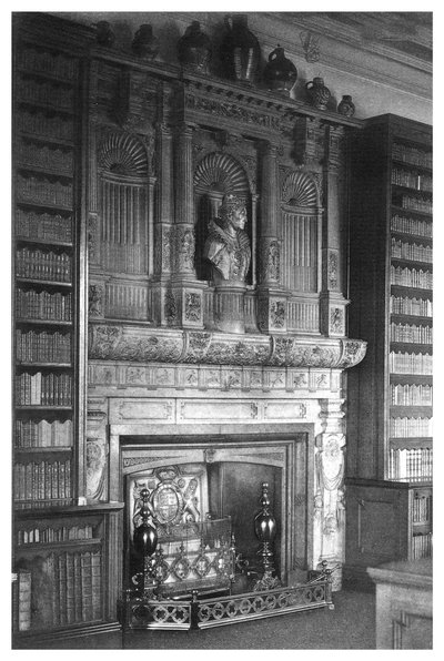 Camino della biblioteca al Castello di Windsor, 1896 da Unbekannt