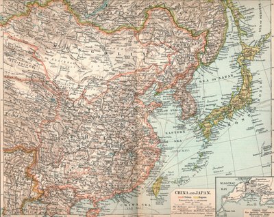 Cina e Giappone, c1903, 1904 da Unbekannt