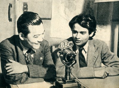 La Cina incontra Ceylon a Londra - Hsiao Chien e J. M. Tambimuttu, 1942 da Unbekannt