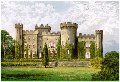 Castello di Cholmondeley, Cheshire, casa del marchese di Cholmondeley da Unbekannt