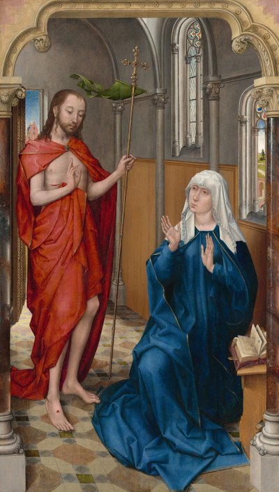 Cristo appare alla Vergine, c. 1475 da Unbekannt