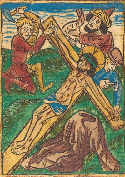 Cristo inchiodato alla croce, c. 1490 da Unbekannt