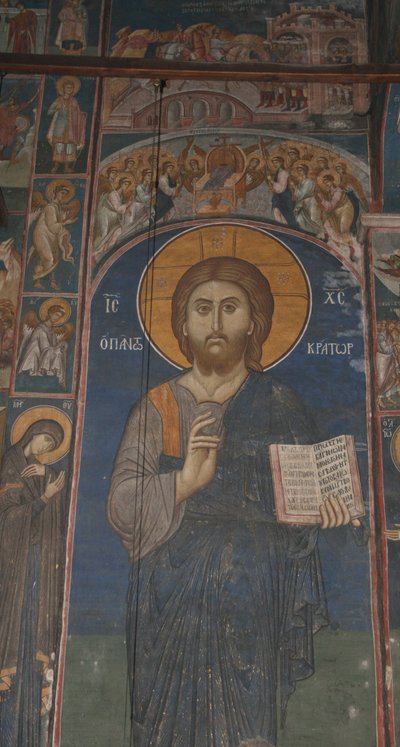 Cristo Pantocratore, ca 1350 da Unbekannt