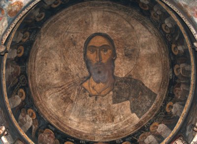 Cristo Pantocratore, ca 1350 da Unbekannt