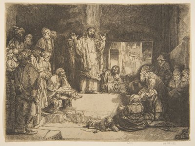 Cristo che predica La Petite Tombe da Unbekannt