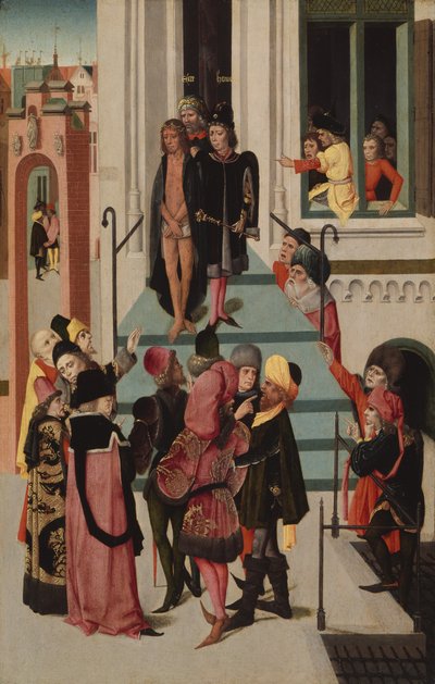 Cristo presentato al popolo, 1475-85 da Unbekannt