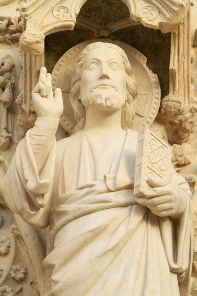 Cristo. Cattedrale di Santo Stefano, Bourges da Unbekannt